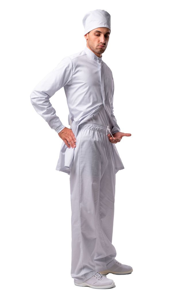 Брюки мужские Антистатика М-29 тип D, цвет белый